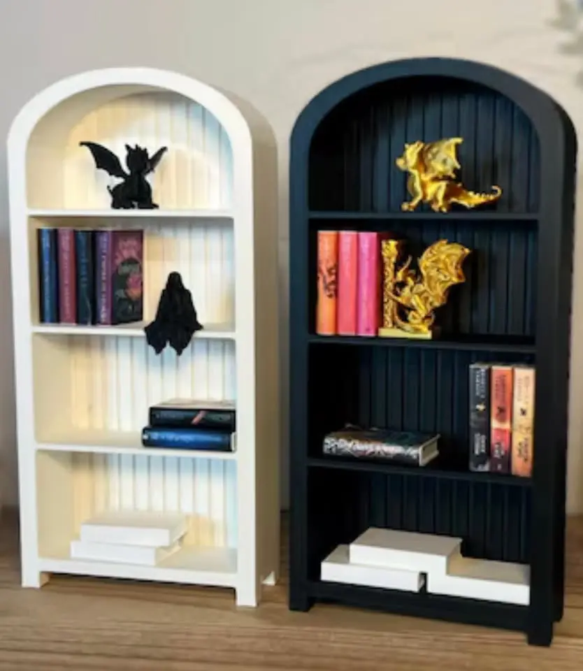 Make Your Own Mini Bookshelf Craft Bar! ✨