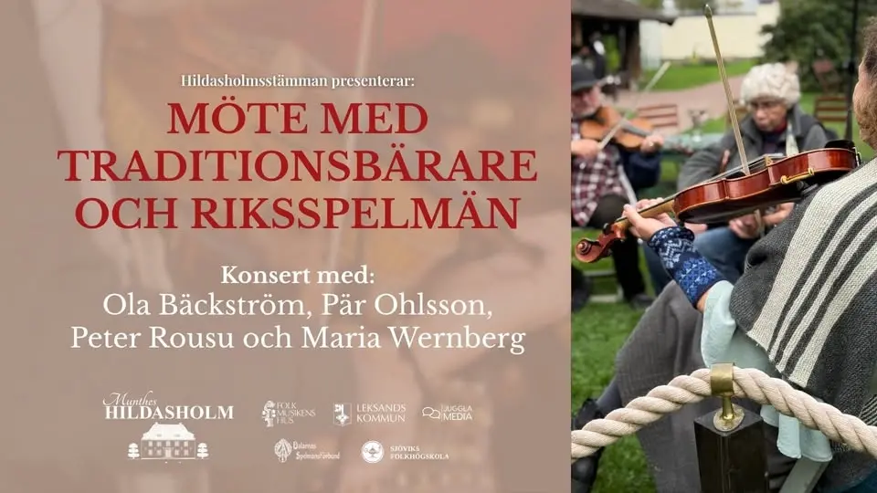 Möte med traditionsbärare och riksspelmän