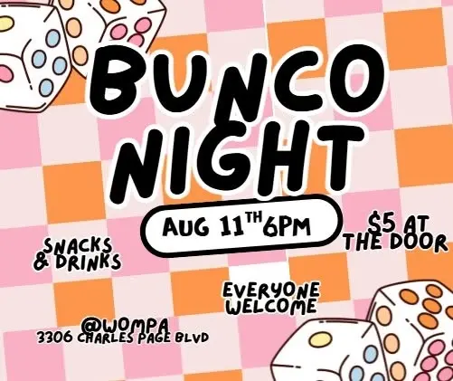 Bunco Night @ the WOMPA 
