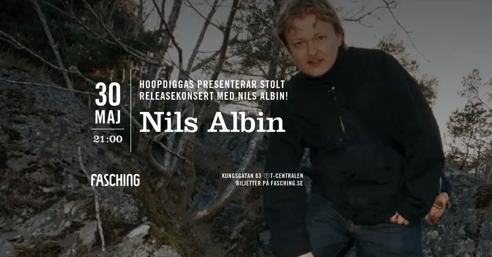 Nils Albin // Support: Boris | Fasching, Stockholm