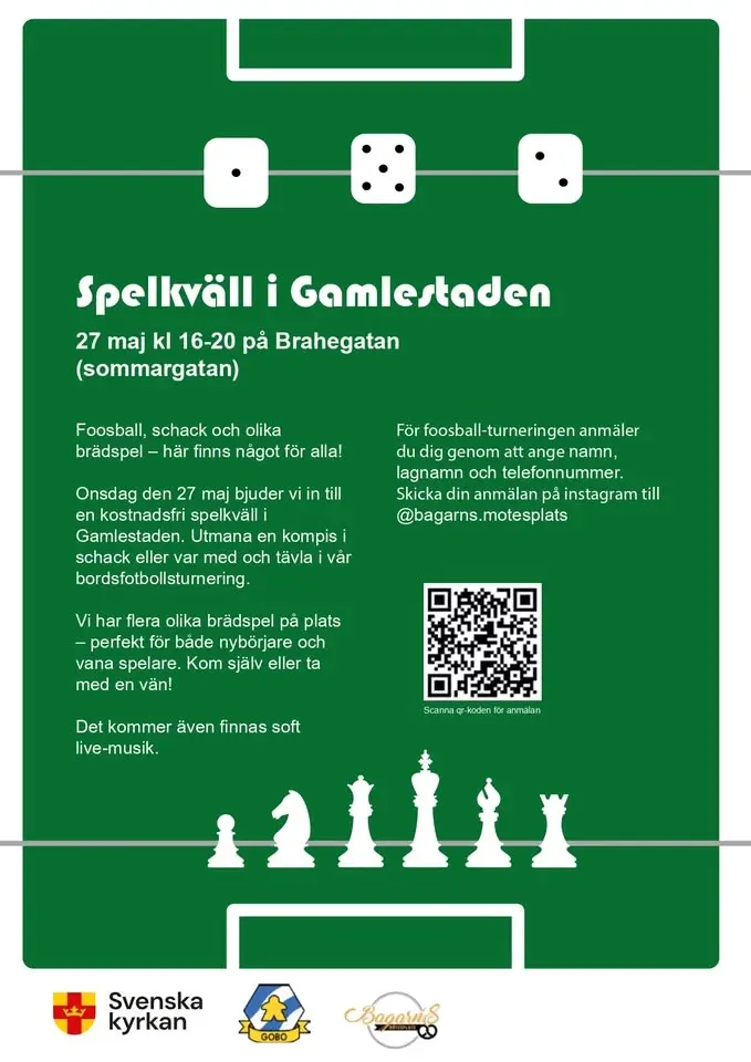 Spelkväll på Brahegatan
