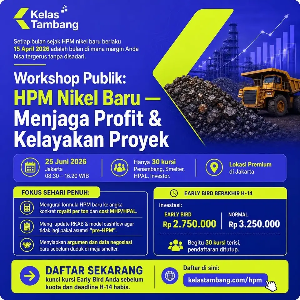 HPM Nikel Baru: Menjaga Profit & Kelayakan Proyek