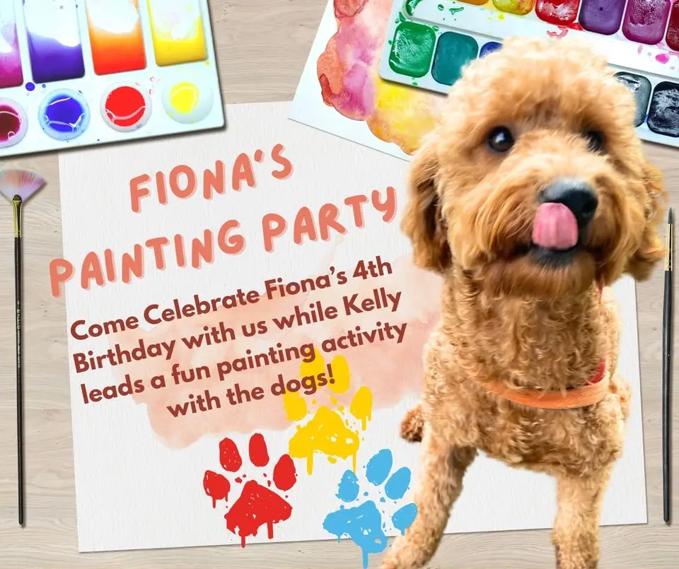 Fiona's Painting Party + Pack Walk