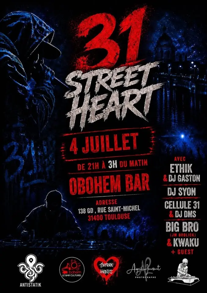 🆂ᴏɪʀᴇ́ᴇ 🅷ɪᴘ 🅷ᴏᴘ  BY 31 STREET HEART [THE FIRST]