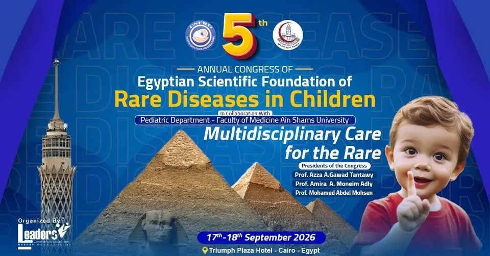 5th The Annual Congress of The Egyptian Scientific Foundation of Rare Diseases in Children