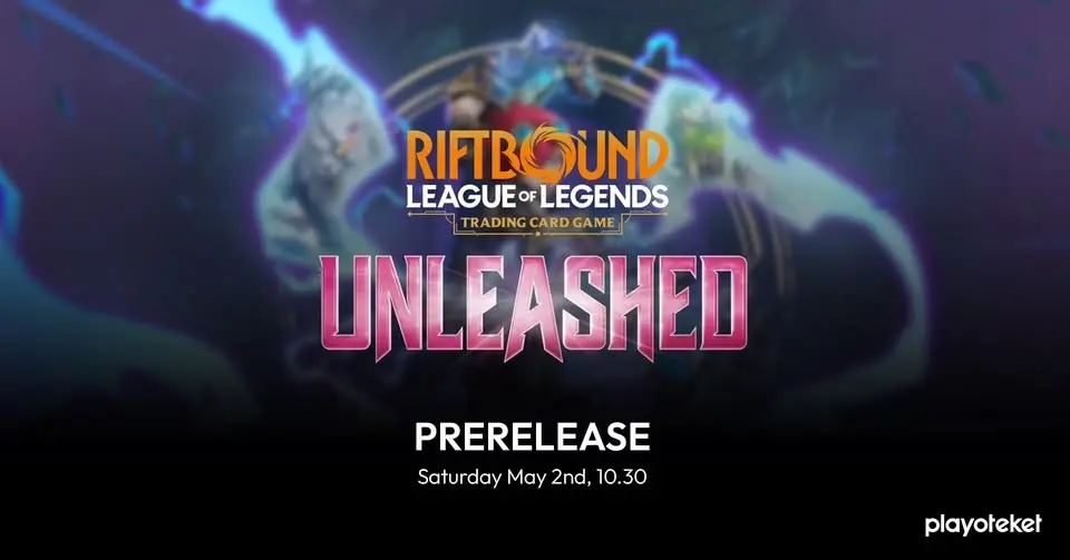 Riftbound: Unleashed Prerelease Event Saturday