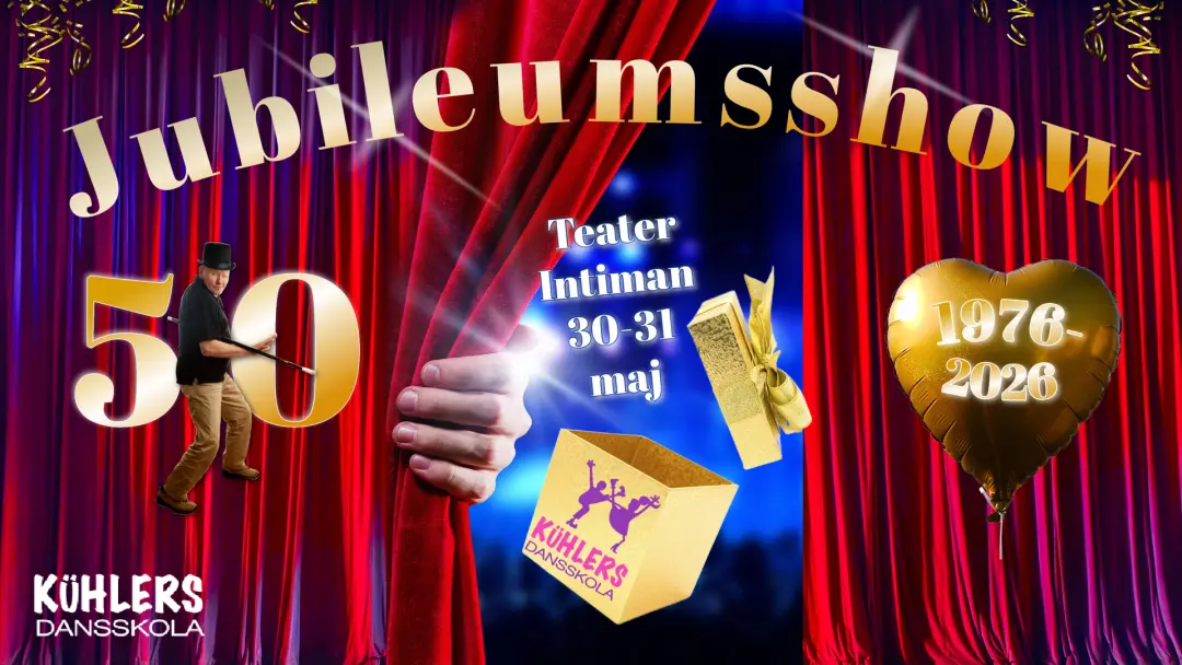 JUBILEUMSSHOW – Kühlers 50 år!