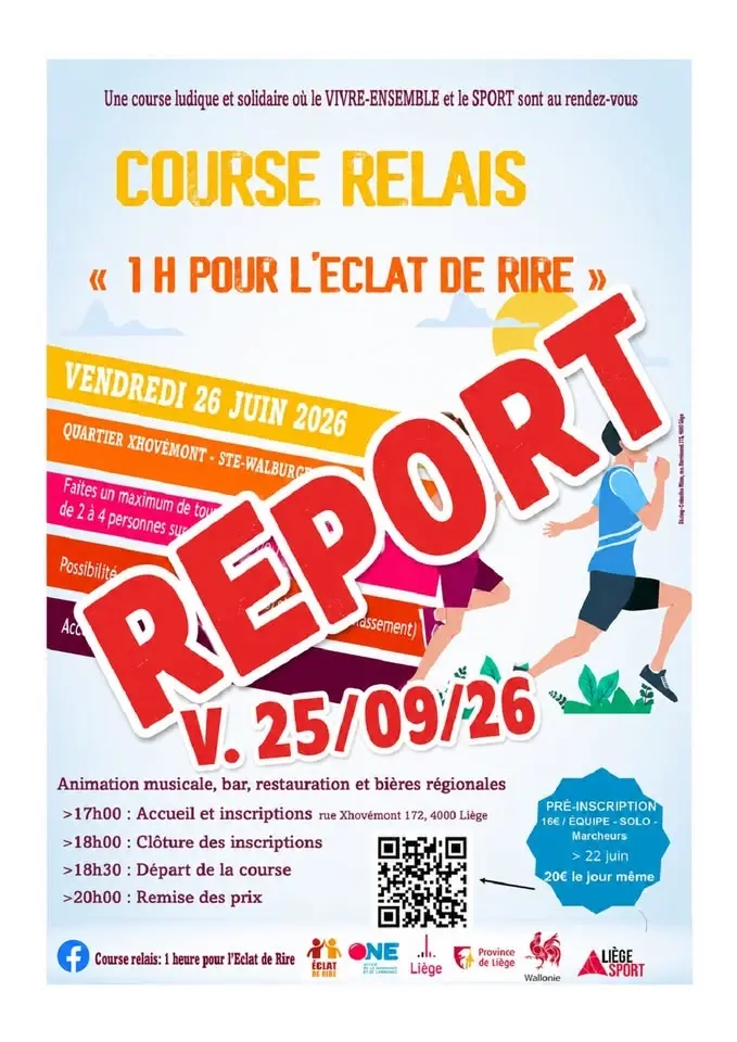 Course relais : 1 heure pour l'Eclat de Rire