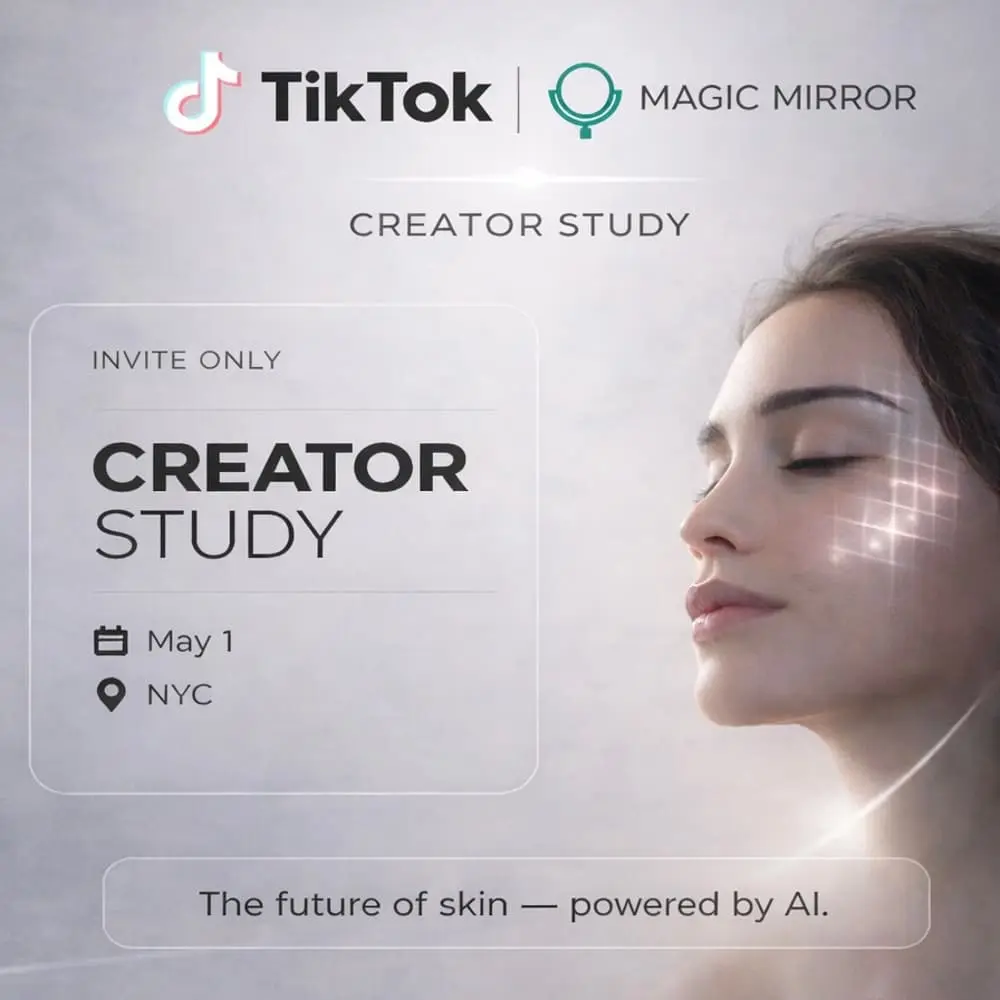 TikTok x Magic Mirror Creator Study