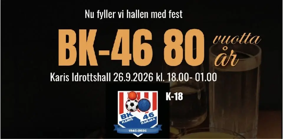 BK-46 80 år / vuotta