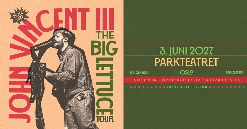 John Vincent III / Parkteatret / Pres. av FKP Scorpio
