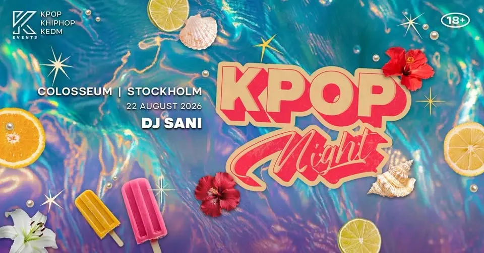 OfficialKEvents | STOCKHOLM: KPOP & KHIPHOP Night in August