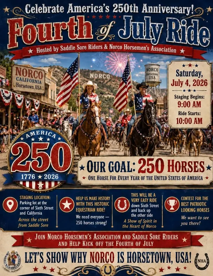 250th Anniversary Trail ride
