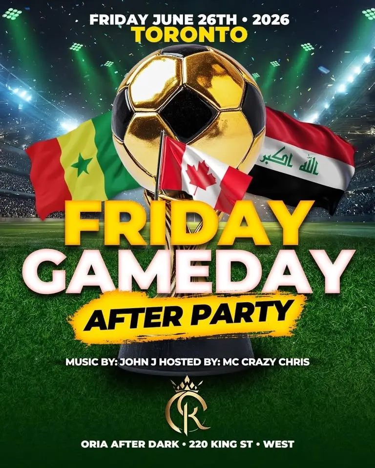 THE OFFICIAL TORONTO 2026 GAME DAY AFTER PARTY