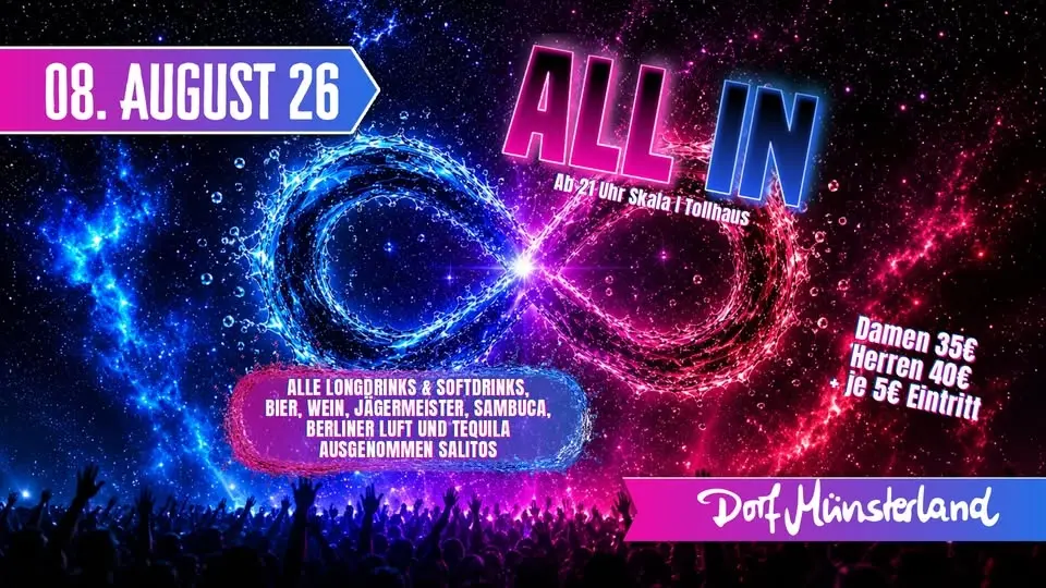 ALL IN – Am Tag der Unendlichkeit!