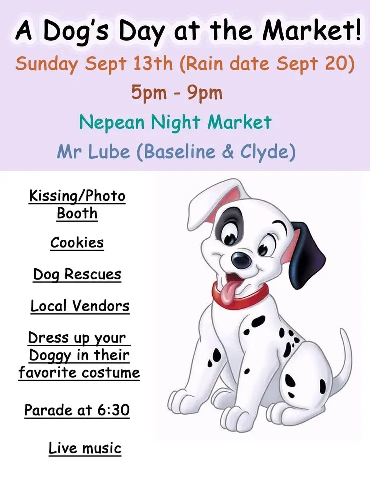 Dogs Day at the Market