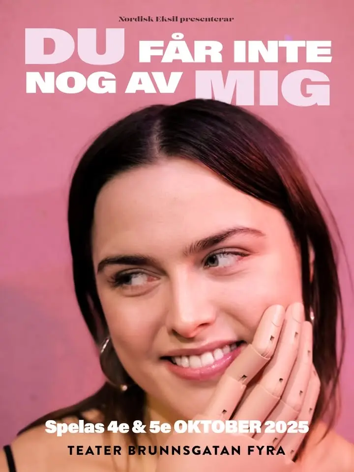 Nypremiär på DU FÅR INTE NOG AV MIG
