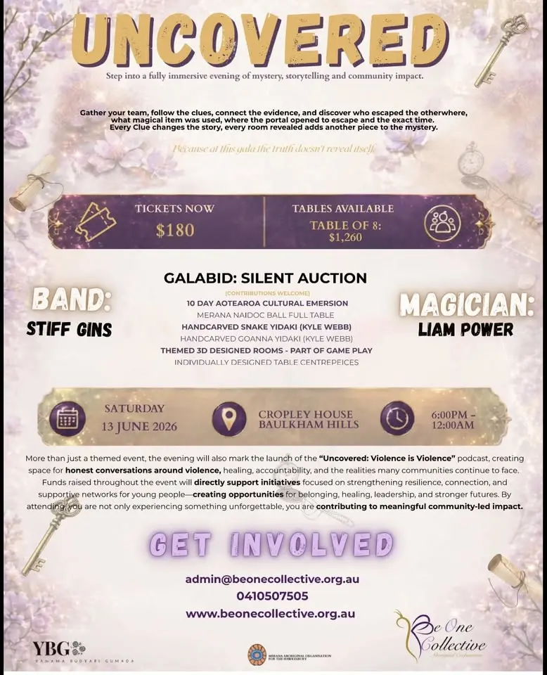 UNCOVERED GALA DINNER