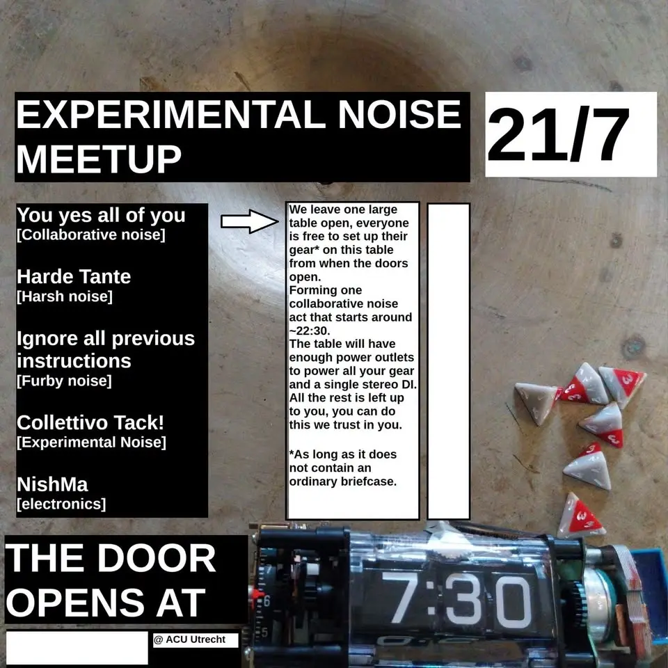 EXPERIMENTAL NOISE MEETUP