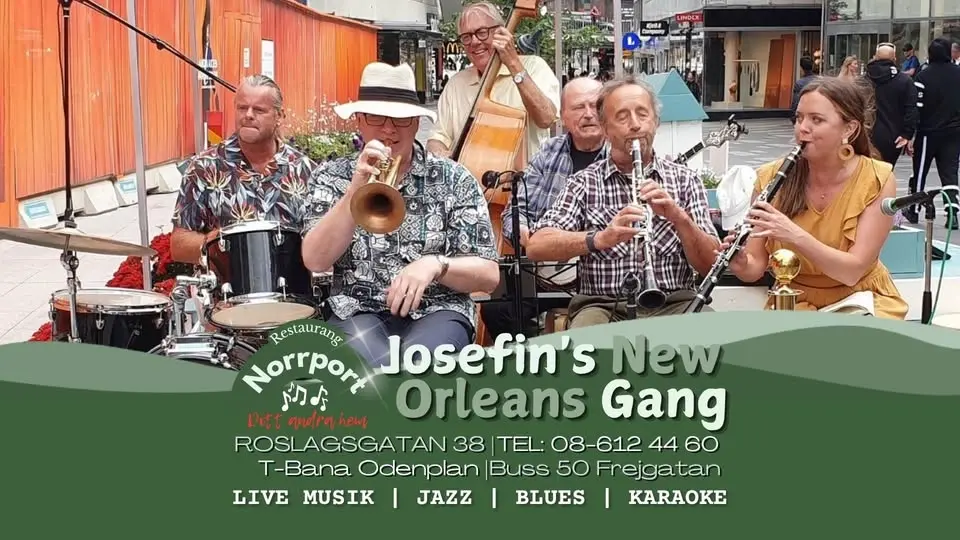 Josefin’s New Orleans Gang | Live på Norrport!