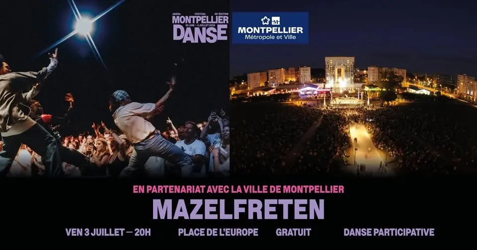 MazelFreten sur la Place de l’Europe Montpellier (gratuit)