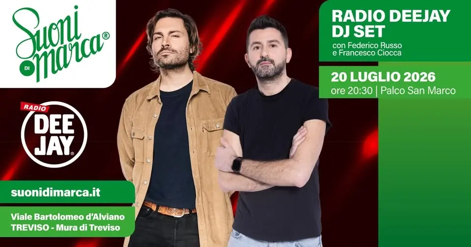 Radio Deejay DJ Set | Suoni di Marca 2026