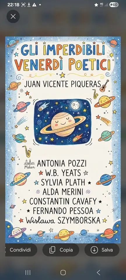 Gli Imperdibili venerdi' poetici