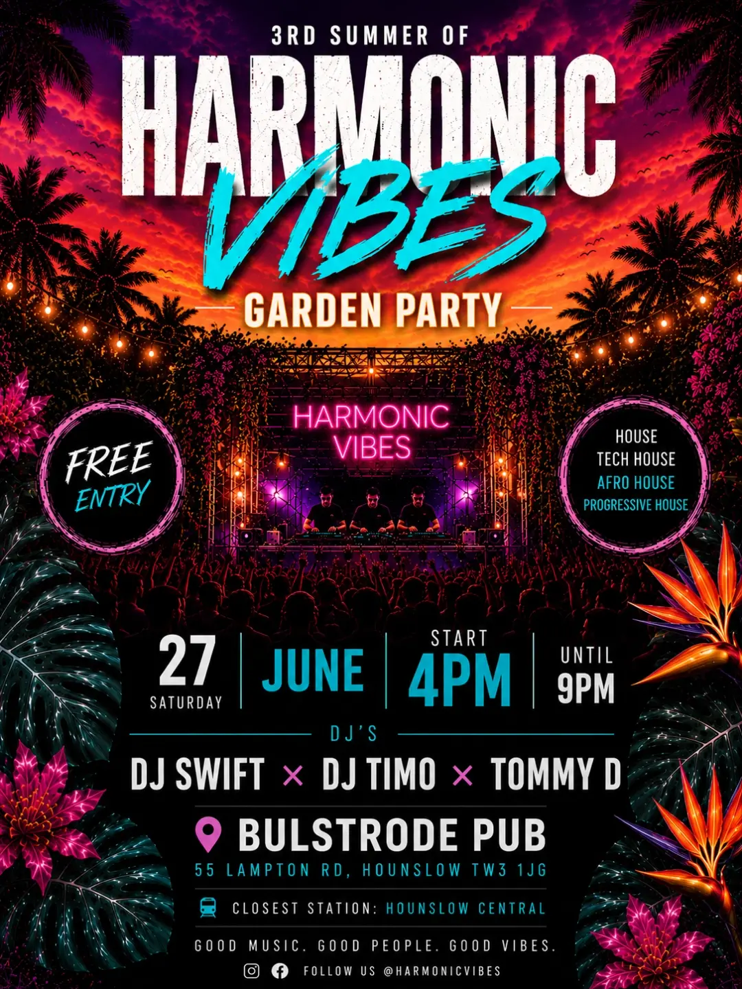 Harmonic Vibes - Day Garden Party