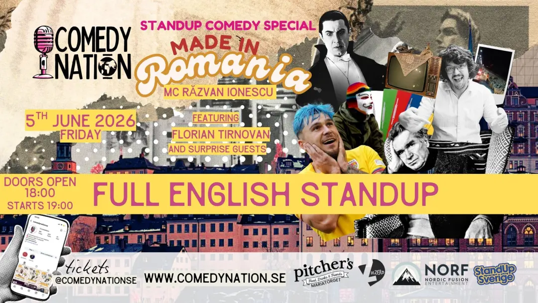 Made in Romania - English Standup Comedy