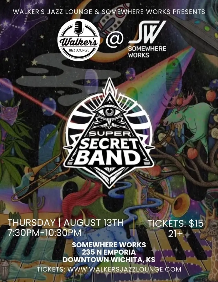 SUPER SECRET BAND @ SOMEWHERE WORKS