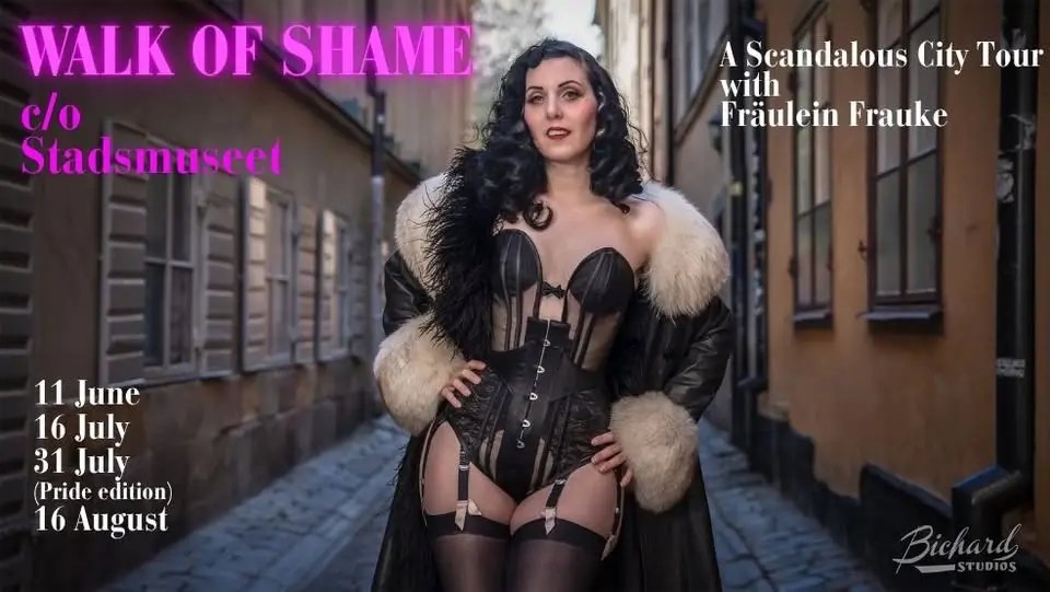 Walk of Shame - a scandalous city tour of Stockholm with Fräulein Frauke