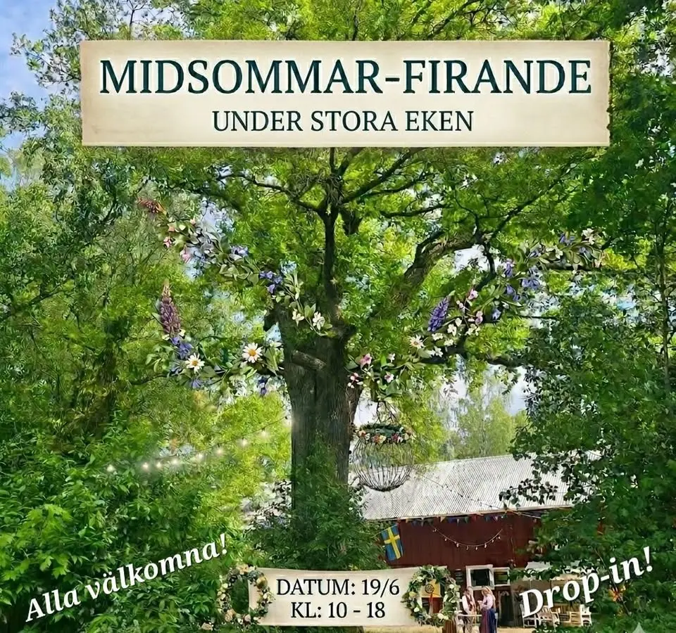 Midsommar Under Stora Eken: Dans, 7-kamp & trubadur! đđđžđȘ