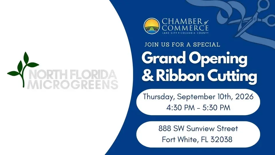 North Florida Microgreens: Grand Opening & Ribbon Cutting