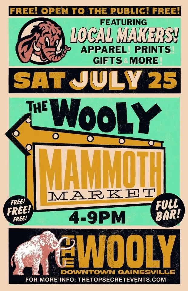 Sat. 07.25 - NIGHT Indoor Mammoth Market is back!
