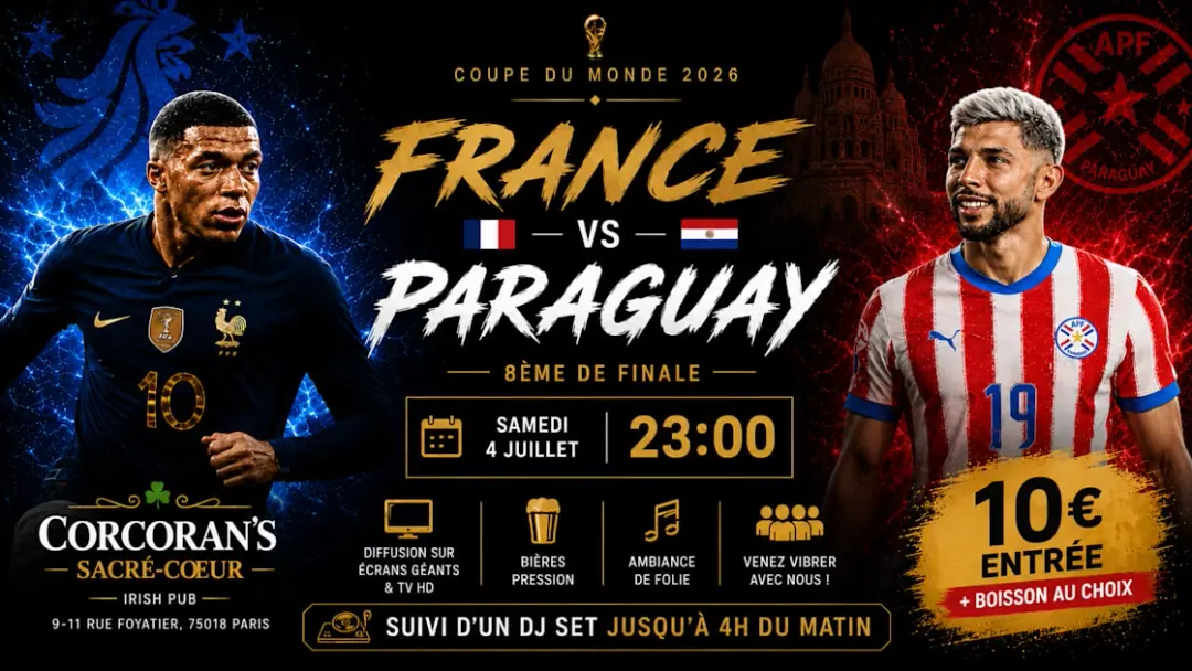 France Vs Paraguay • 8ème De Finale