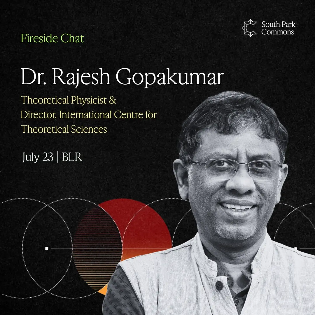 Fireside Chat with Prof. Rajesh Gopakumar | Director, ICTS-TIFR | at SPC India