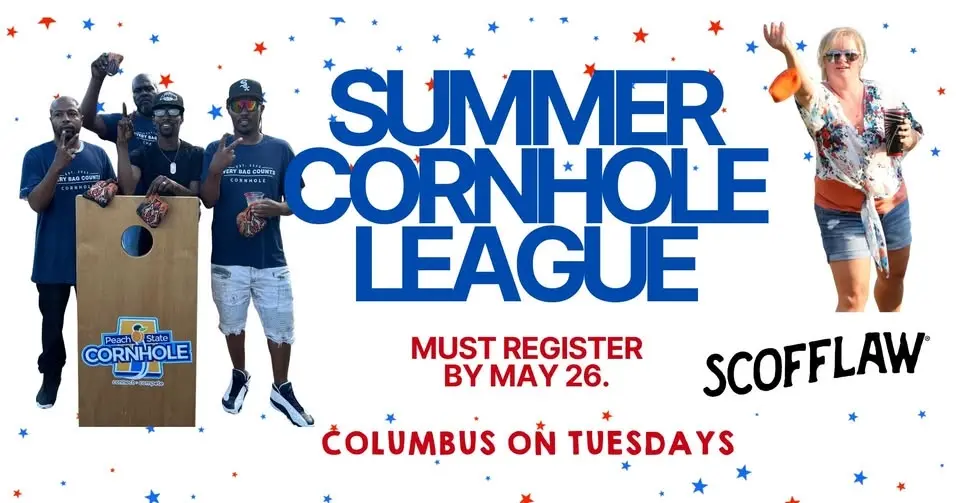 Summer Cornhole League at Scofflaw downtown Columbus [Register by May 26]