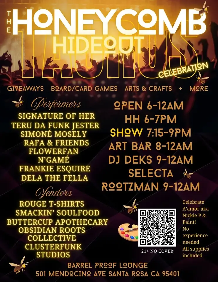 Honeycomb Hideout: Reggae • Hip Hop • Dancehall