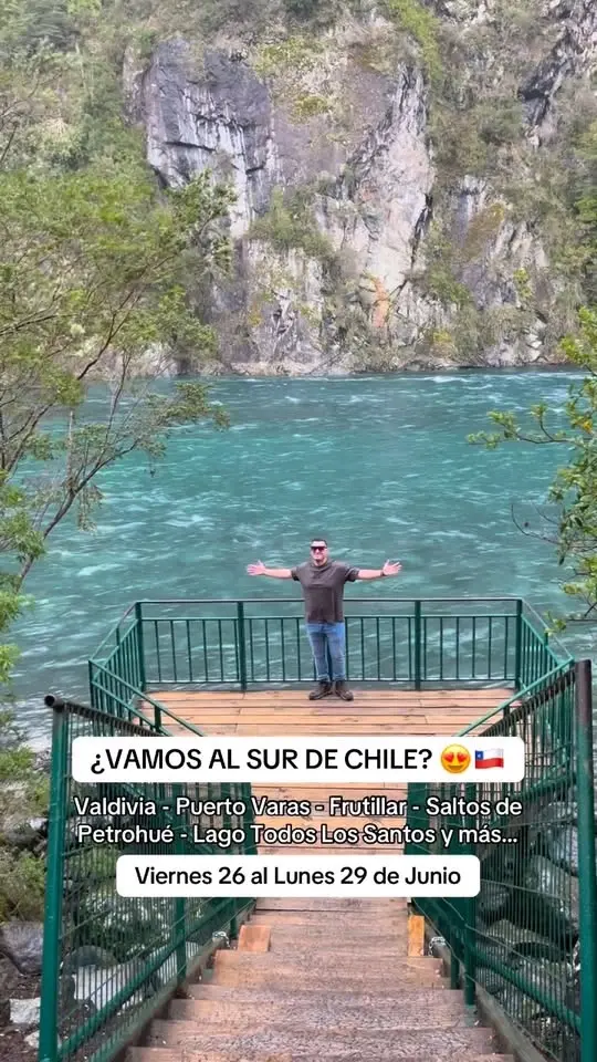 TOUR VALDIVIA - PUERTO VARAS - SALTOS DEL PETROHUE - LAGO DE TODOS LOS SANTOS 