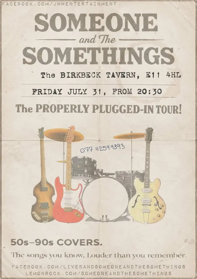 Live at The BIRKBECK TAVERN!