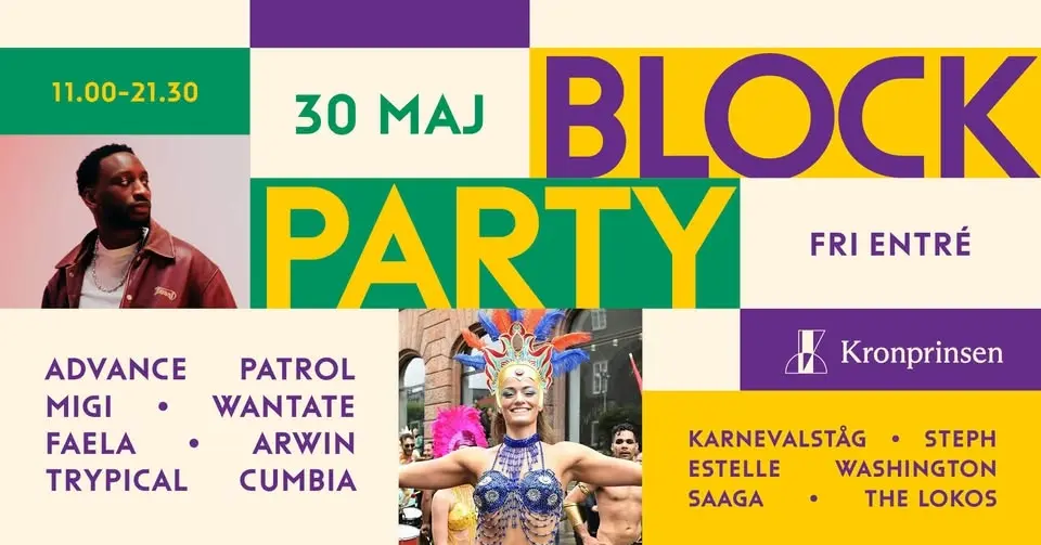 Årets Blockparty hos Prinsen är här!