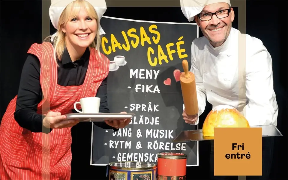 Cajsas café - en del av kulturskolans vecka