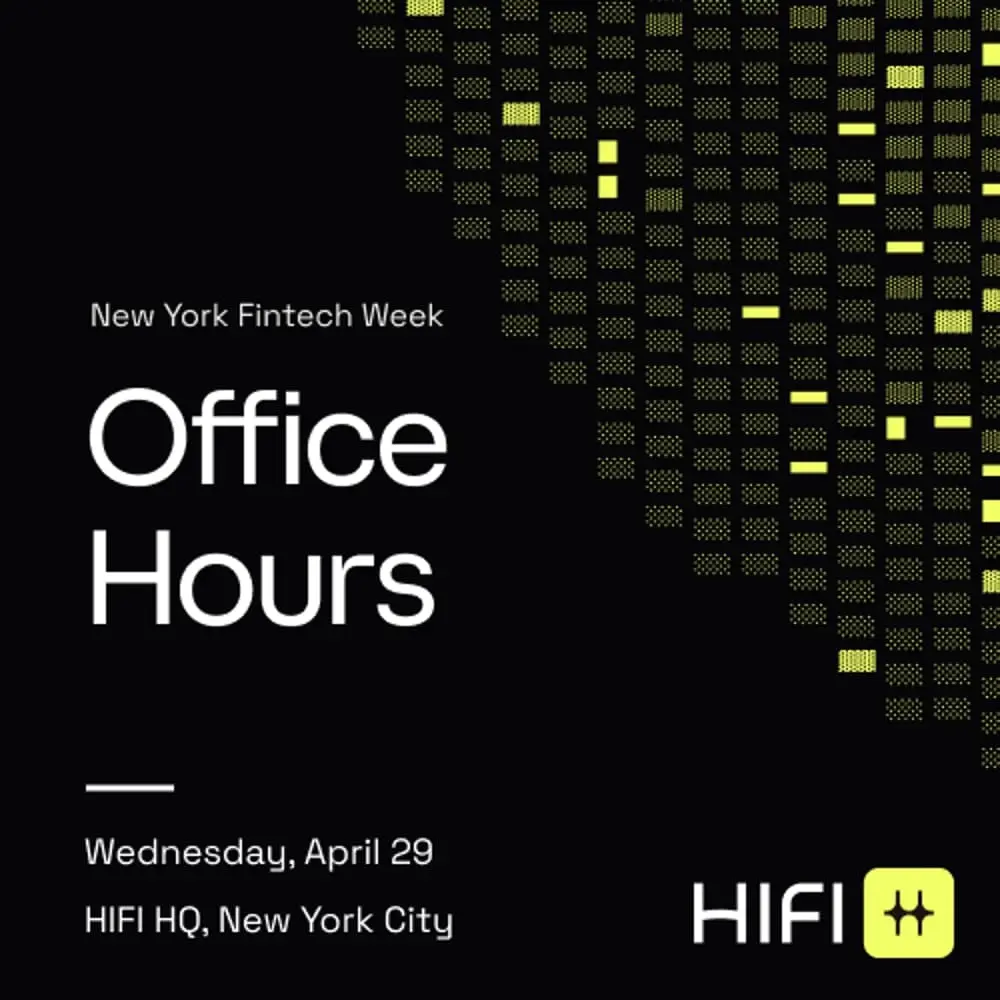 Office Hours: food & drinks with the HIFI team