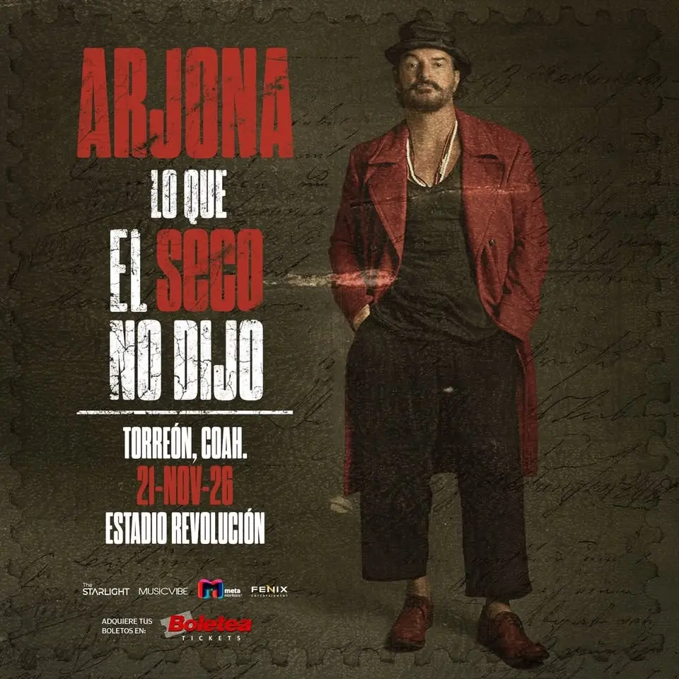 Ricardo Arjona en Torreón 