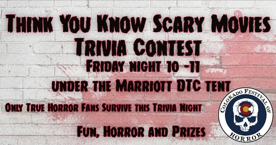 COFOH Presents: Think You Know Scary Movies Trivia Contest