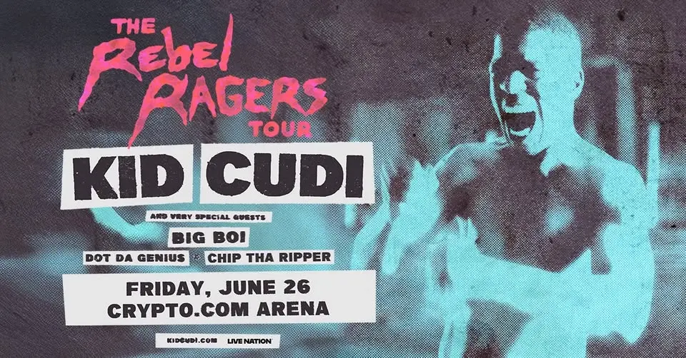 KID CUDI PRESENTS: THE REBEL RAGERS TOUR 2026