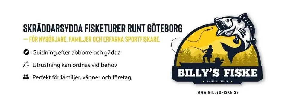 đŁ FĂLJ MED PĂ
EN ROLIG FISKEKVĂLL I GĂTEBORG â 16 JULI! đŁ