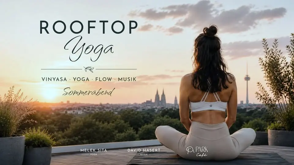 ROOFTOP Yoga @ PARK Café 🌿☀️🧘