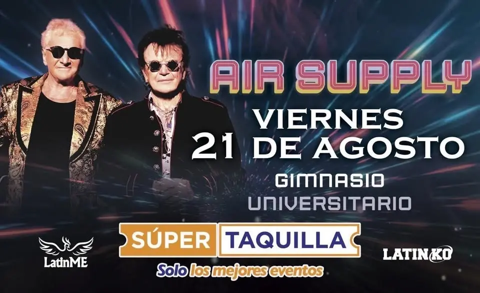 AIR SUPPLY en Ciudad Juárez 2026