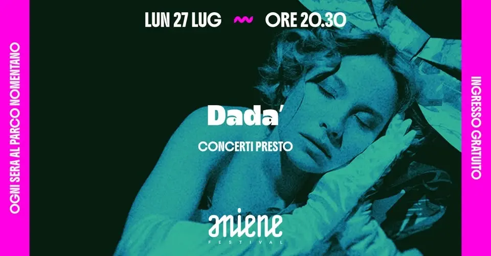 Dadà - solo | Concerti Presto | Aniene Festival 2026